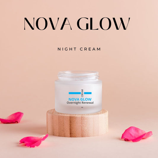 Nova Glow Night Cream  Repair, Hydrate & Glow While You Sleep